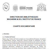 Charte documentaire